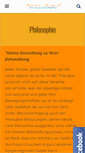 Mobile Screenshot of meissen-physio.de